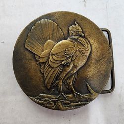 Belt Buckle Quail Indiana Metal Craft 99 Bird Pheasant