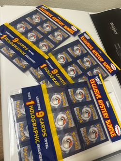 ***PENDING Pokémon mystery card packs