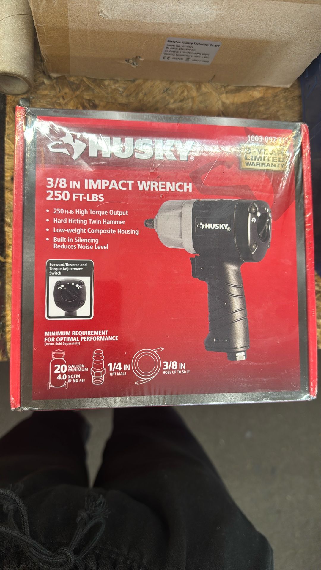 Husky 3/8 impact wrench