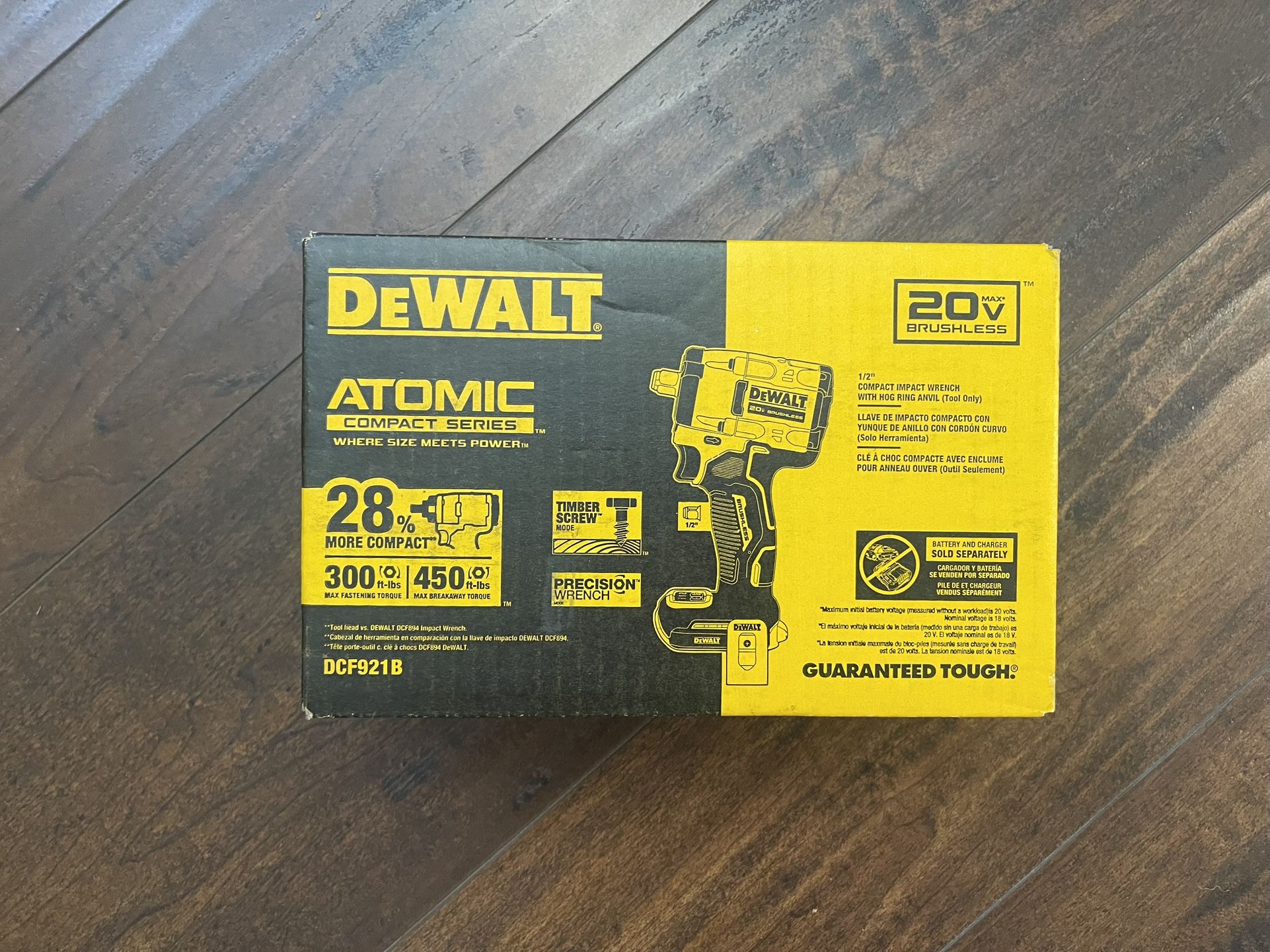 New 20V Dewalt 1/2 Impact Wrench
