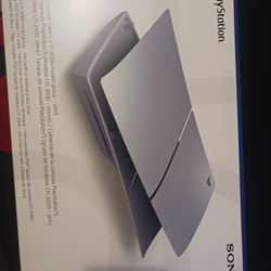 Ps5 Slim Consle Covers Sterling Silver