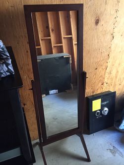 5 1/2 ft tall adjustable angle mirror