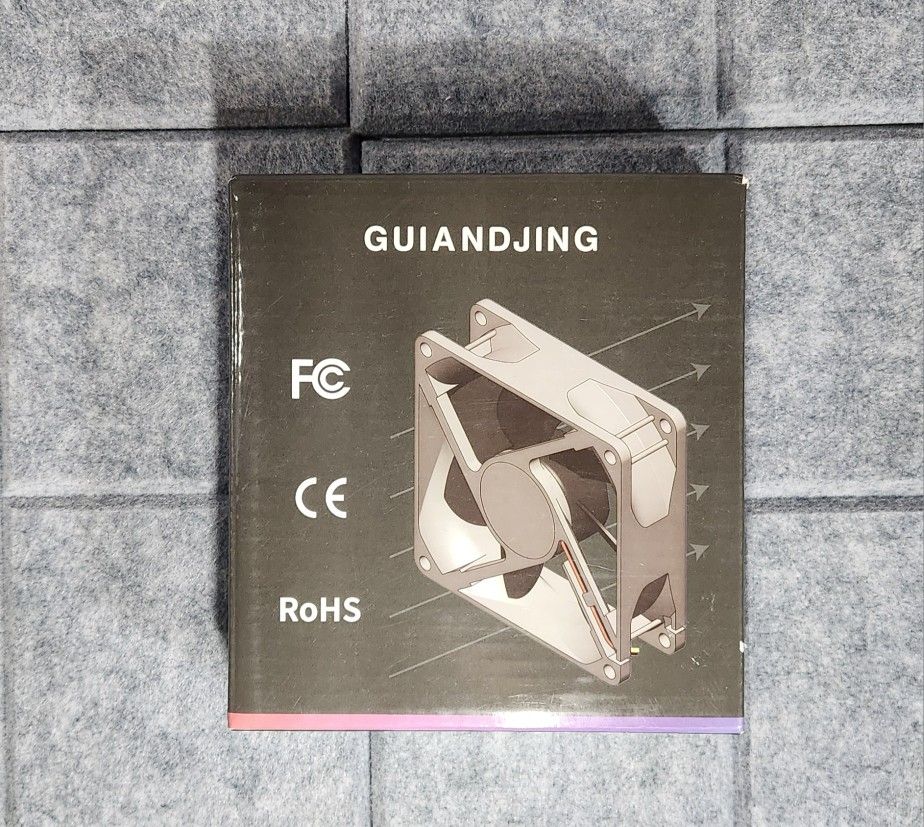 DC 24V Cooling Fan 120x120x25mm 5inch Brushless Ball Bearings Long Lifespan 2Pin