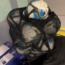12 Soccer Balls-Size 5- Adidas 