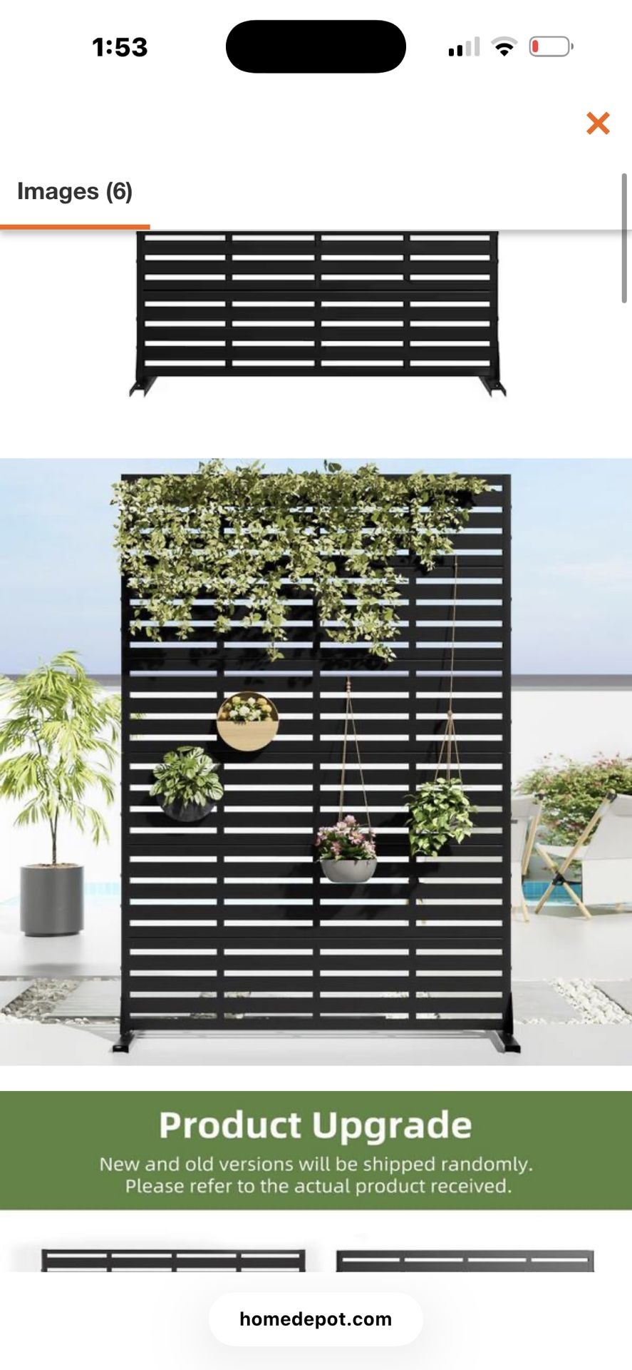 New Outdoor Metal Wall For Decor And Plants
