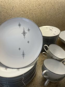 Beautiful Vintage Noritake Japan Stella Fine China Set