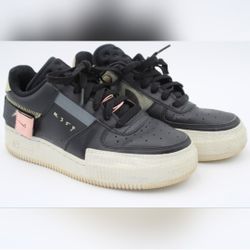 Women’s Nike Air Force 1 N.354 – Size 6 – Black/Cream/Pink