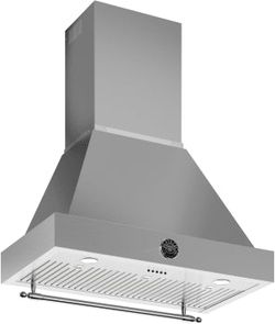 Bertazzoni K36HERTX Wall Mount Range Hood, 36 Inch