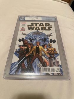 Star Wars 1 comic PGX 9.8 graded