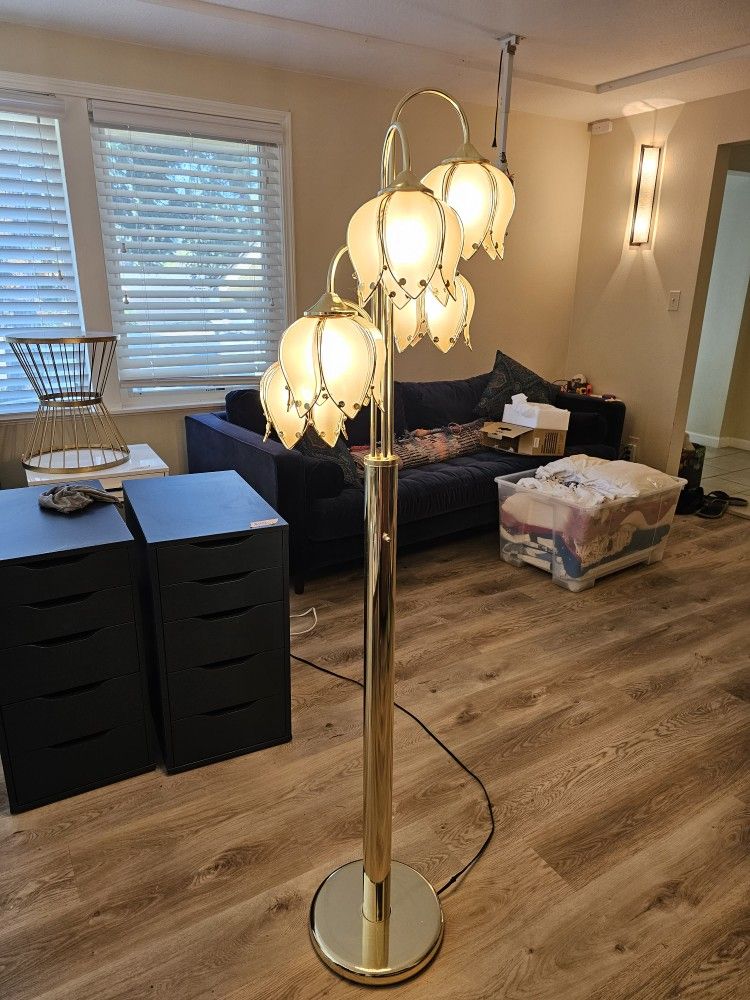 Vintage TULIP LAMP