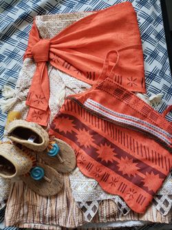 Moana Costume Size 7/8