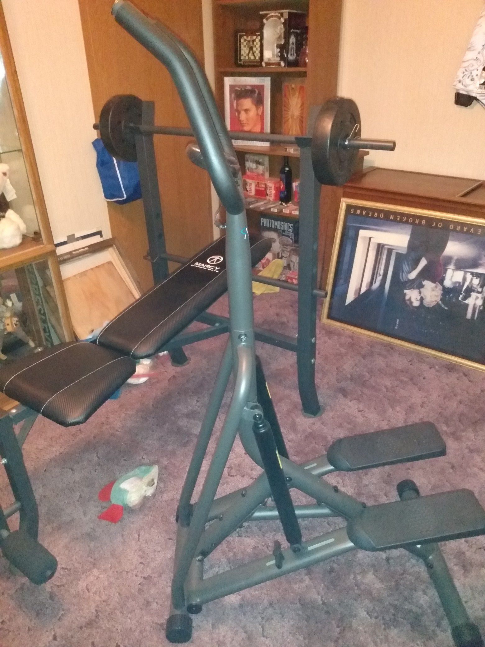 Stair stepper used twice the weight bench is not for sale don't ask