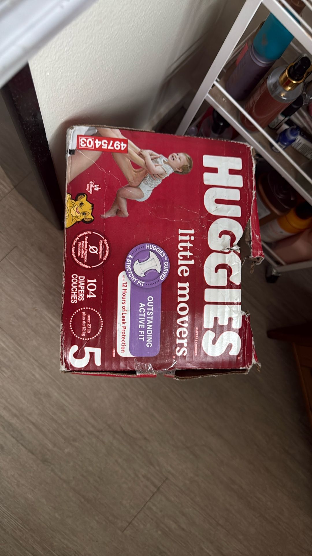 Huggies Little Movers 5 Months Outstanding Active Fit