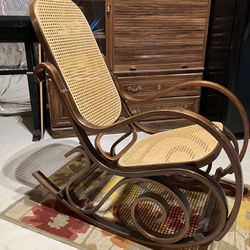 Thonet Style Bentwood Rocking Chair 