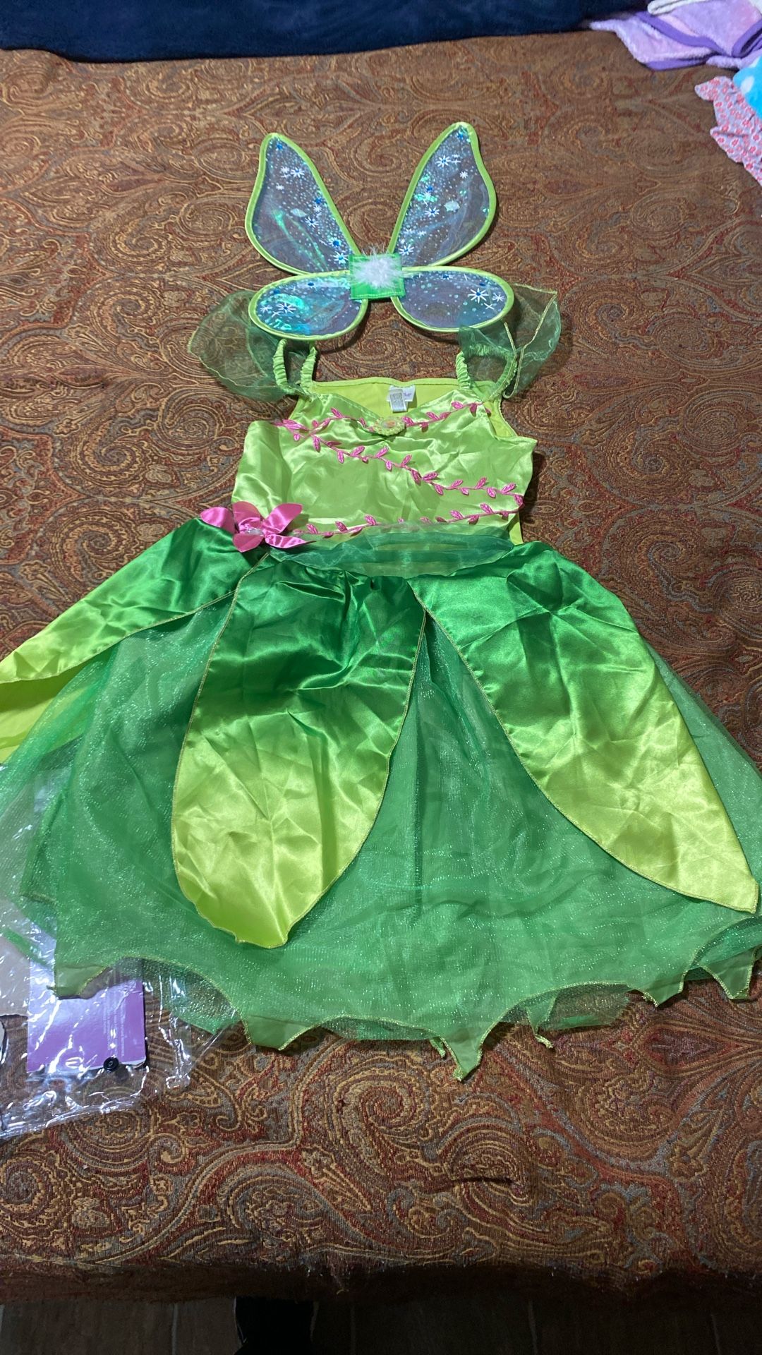 Traje De Jaliguin Campanita Para Niña