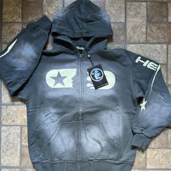 Hellstar Greg Zip Up Jacket Sizes S & XL