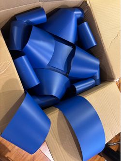 Car Bow Ribbon (Blue)