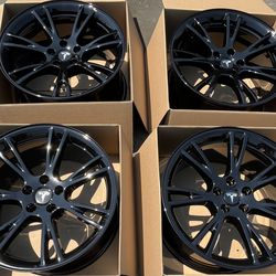 “19 Tesla Model Y Gloss Black Rims/Wheels (exchange available)