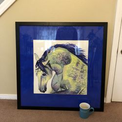 Original Horse Painting (34”x34”)