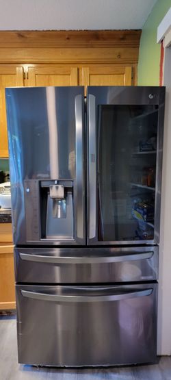 LG French Door Refrigerator with InstaView (original $5k)