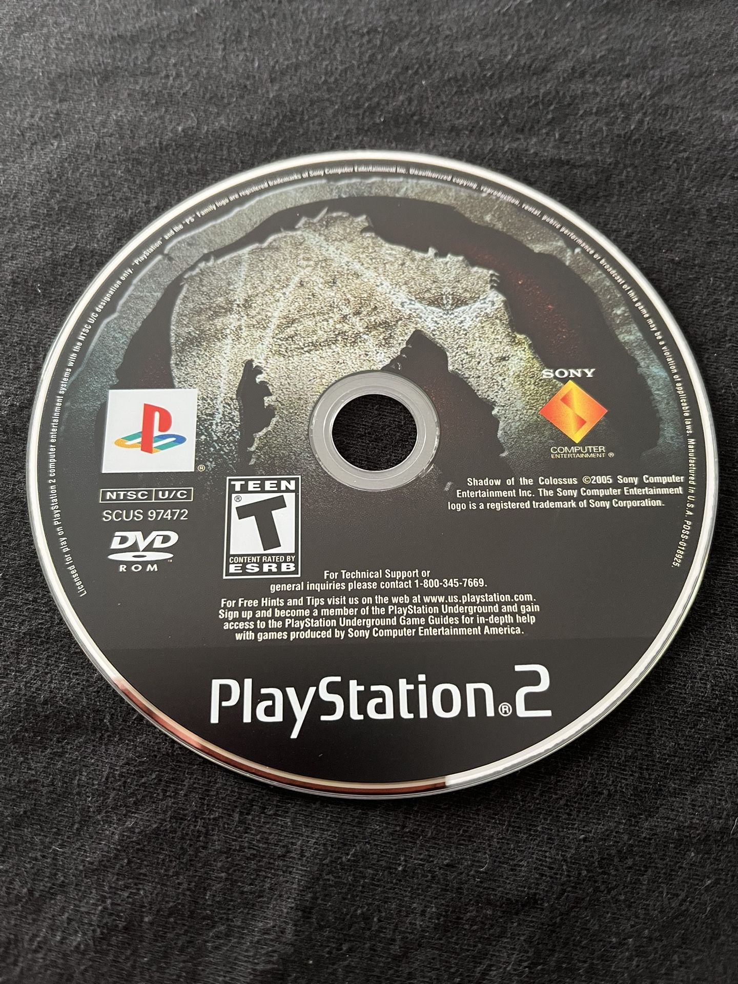 $11 Shadow Of The Colossus on pS2