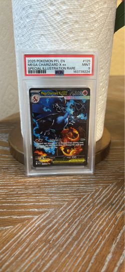 PSA 9 Mega Charizard X ex Special Illustration Rare