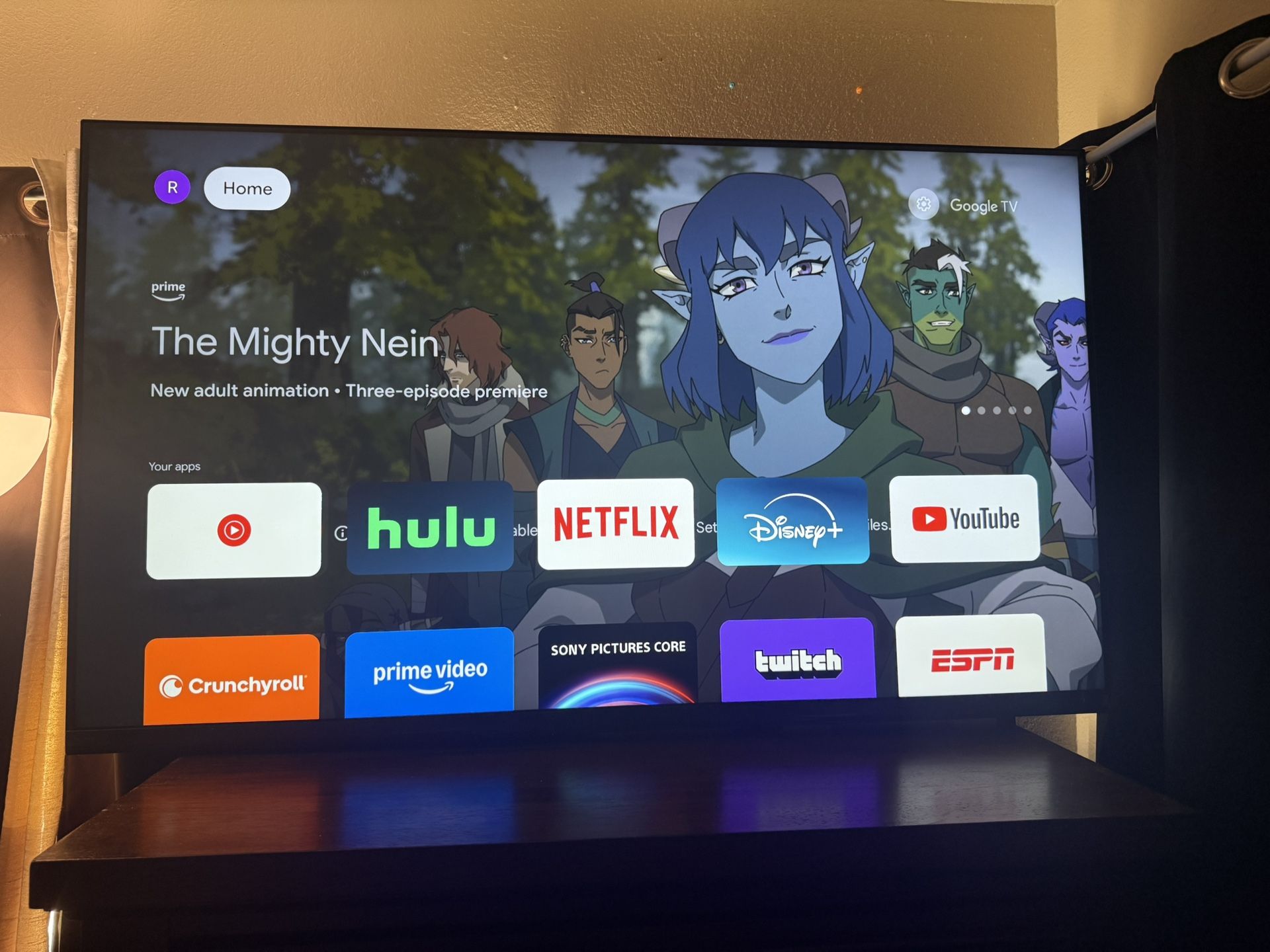 Sony Tv 55” Bravia 