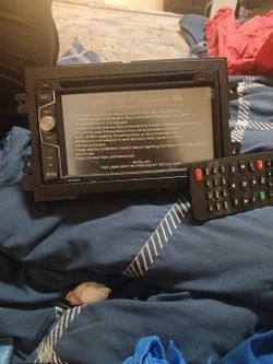 New (Boss Audio Systems with remote never used)