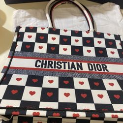 Christian Dior Dior Amour Book Tote Bag 