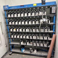 Auto Body Paint mixing machine and scale