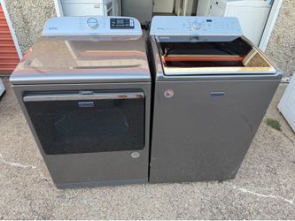 Maytag washer and Maytag electric dryer