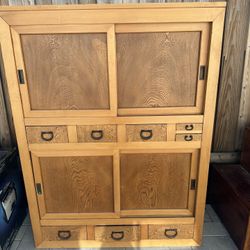 Antique Japanese Wardrobe 