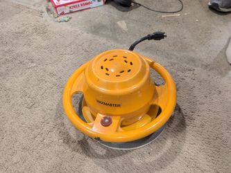 Heavy duty vintage USA made 10.5"orbital waxer polisher.
