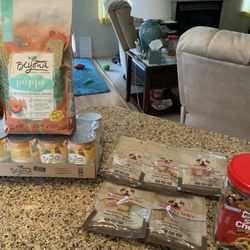 Puppy food & treats