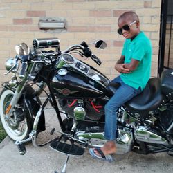 Clear Title) 2001 Black Friday Davidson Fatboy