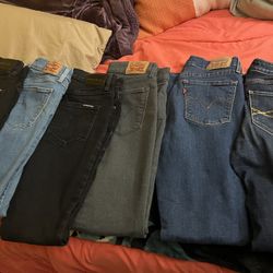 Calvin Klein Jeans Y Levis. Size 26 De Mujer. Casi Nuevos. 