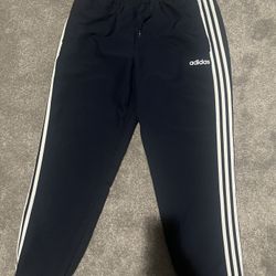 Midnight Blue Adidas Unisex Xl Windbreaker Sweatpants 