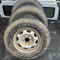 17” Ford F150 wheels and tires (1 or 3)