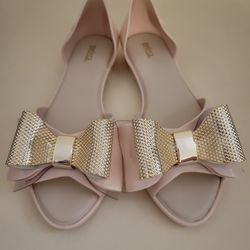 Melissa Women Shoes Beige Size 6