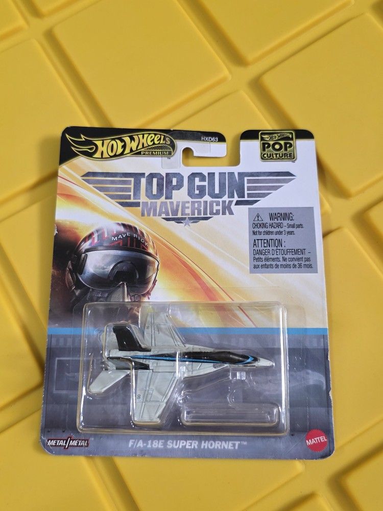 Hot Wheels 2024 Pop Culture Top Gun: Maverick F/A-18E Super Hornet Fighter Jet
