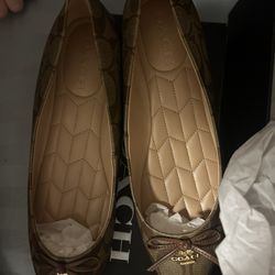 BRAND NEW COACH BALLET SHOES