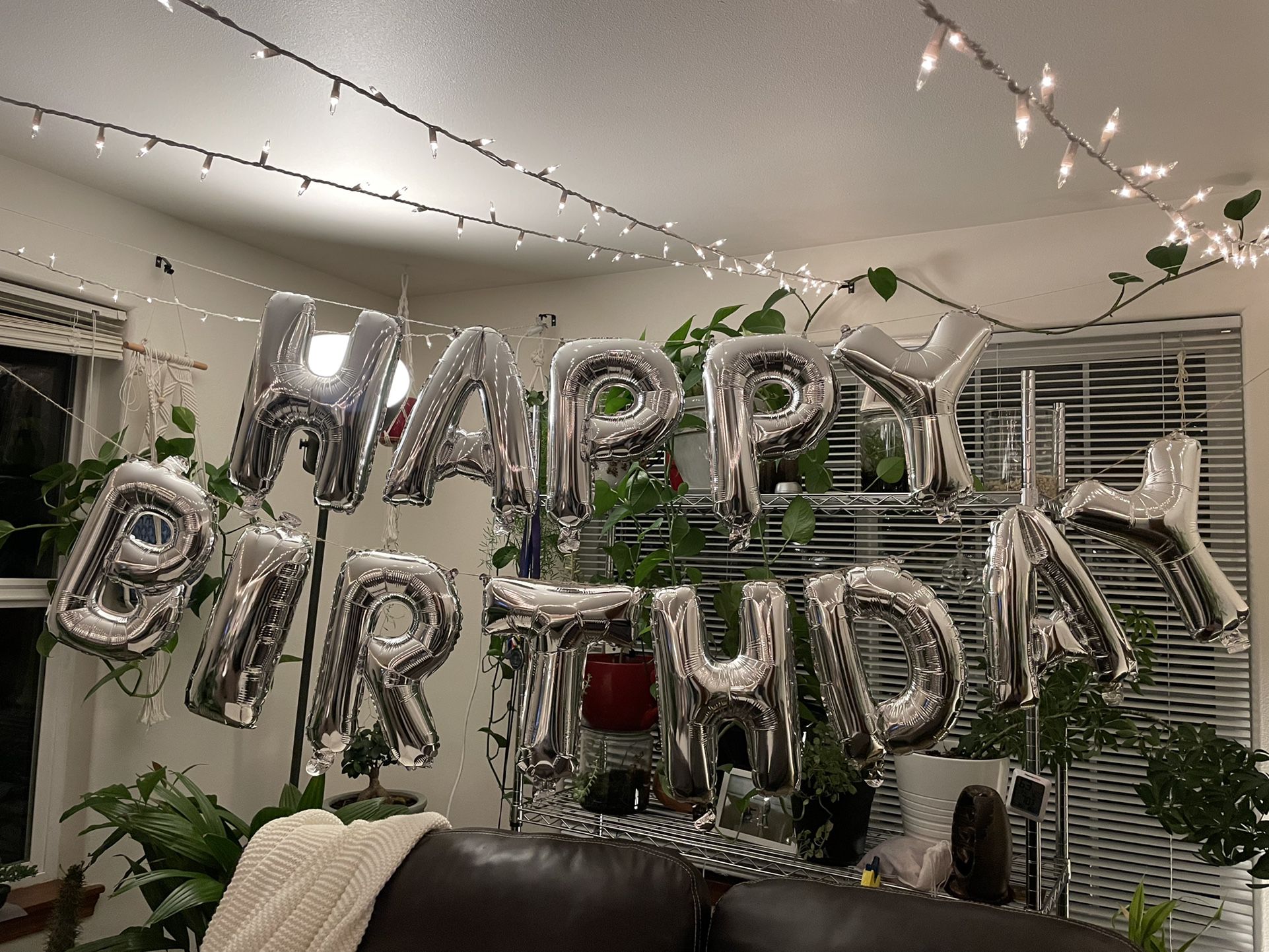 Happy Birthday Prefilled balloons