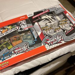 White Flare Binder & Unova Poster Collection (Sam's Club)