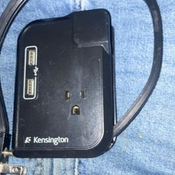 Kengsington Wall Outlet With 2 USB Ports 