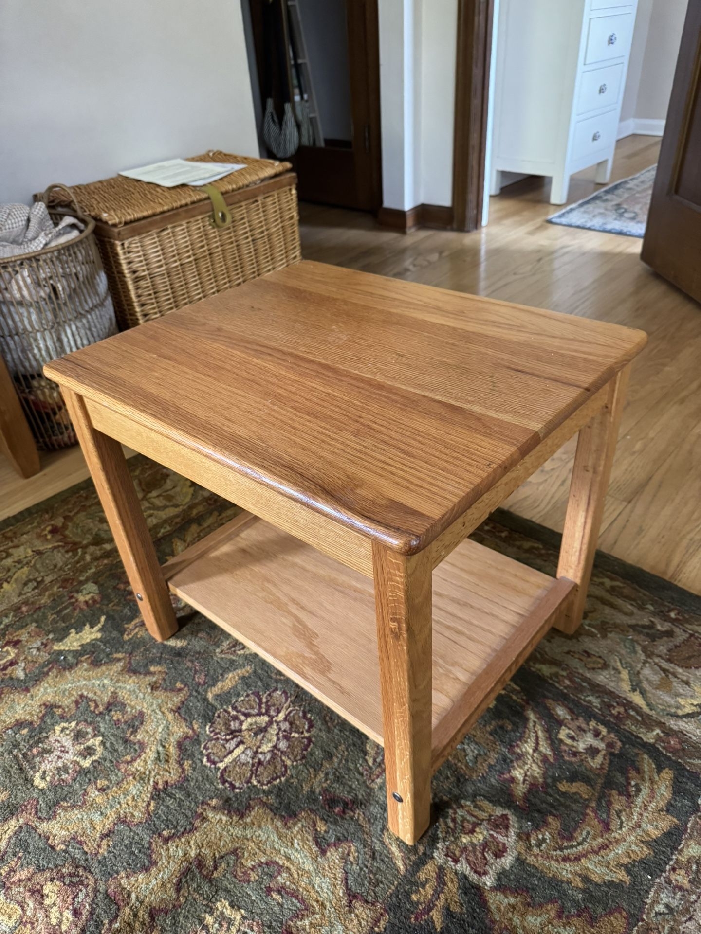 Light Brown Side Table