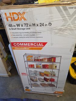 HDX Metal shelf