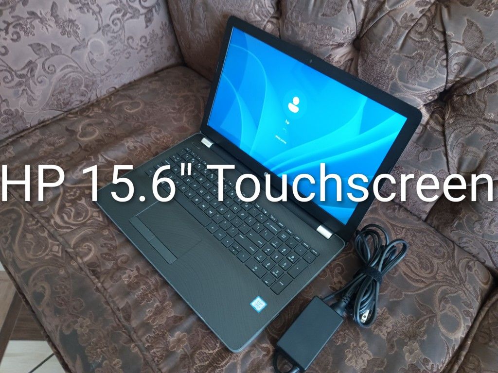 Touchscreen Laptop HP-15-bs033cl-core i3-12gb ram-208gb HD Goo-d-For Stud-ents.