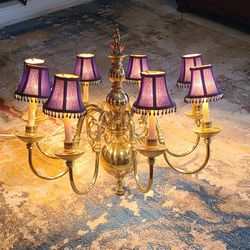 Brass Chandelier