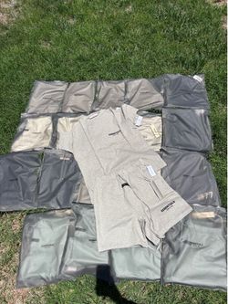 Essentials Shorts Black and Oat All sizes Pickup Today