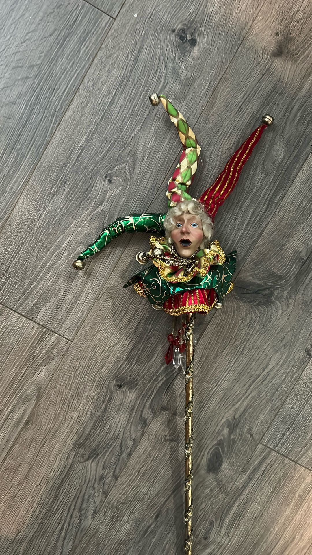 Mark Roberts wOW Jester Want Ornament Huge! 26”